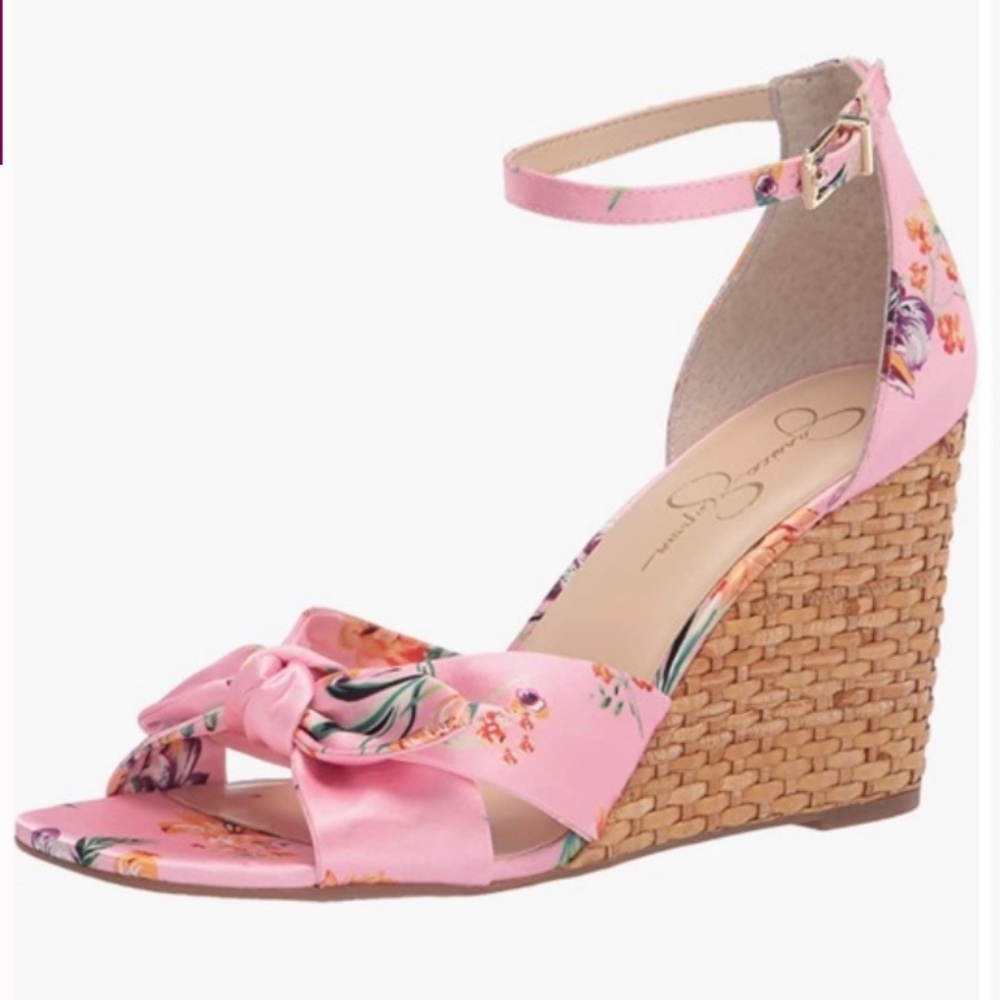 Bink Floral Wedge
